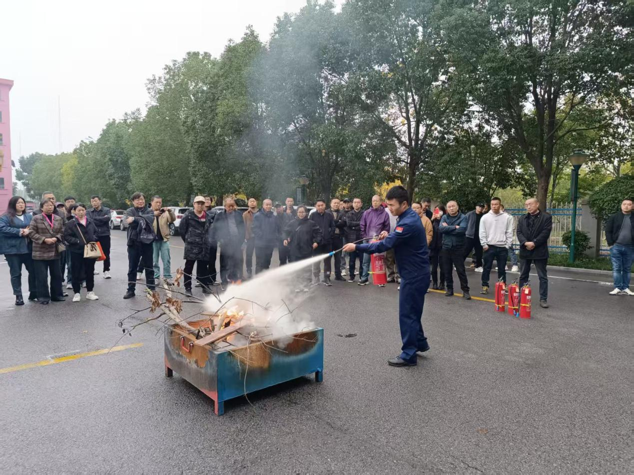 湖北体彩组织代理商开展消防安全知识专