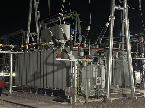 十堰千兴新建220kV主变成功投运。巨能变压器助力地区能源改善